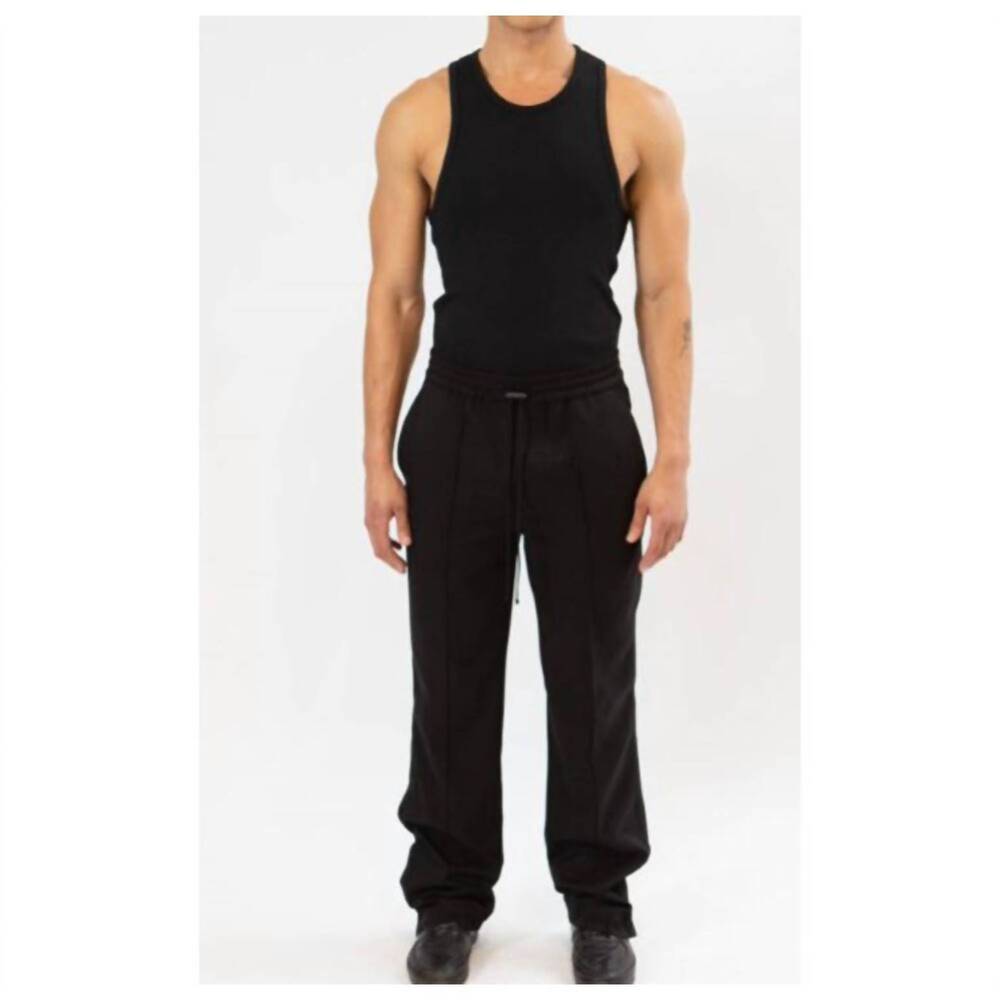 NEW RTA elasticated pant in black